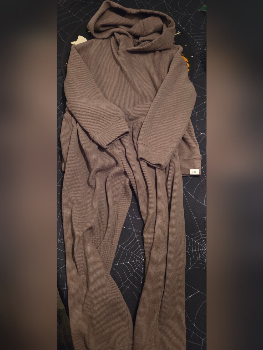 Gap Kids Waffle Hoodie Sweatpant Set